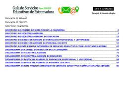 secretar&iacute;a general de educaci&oacute;n