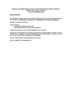 recital de urban kings 3 con la participaci&oacute;n de daddy yankee