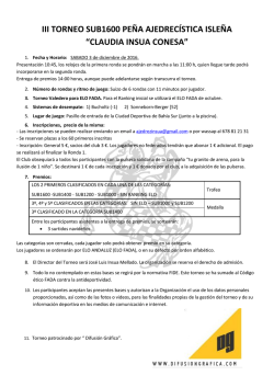 claudia insua conesa - Pe&ntilde;a Ajedrec&iacute;stica Isle&ntilde;a