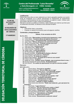 XII Reuni&oacute;n de divulgadores de Ciencia