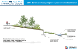 GLO: Barrera dise&ntilde;ada para proveer protecci&oacute;n medio