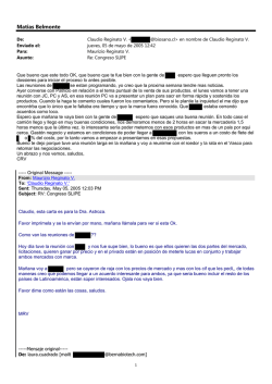 Correo entre hermanos Reginato