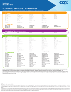 FLIP RIGHT TO YOUR TV FAVORITES