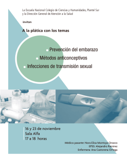 Pl&aacute;ticas de Salud Reproductiva