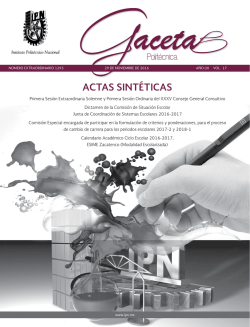 G-extra1293 - Instituto Polit&eacute;cnico Nacional