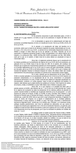 camara federal de la seguridad social