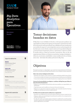 Big Data Analytics para Ejecutiv@s