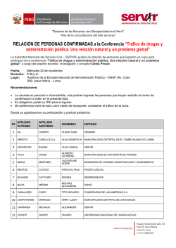 Tr&aacute;fico de drogas y administraci&oacute;n p&uacute;blica. Una relaci&oacute;n