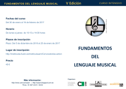 fundamentos del lenguaje musical
