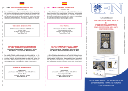 volume filatelico 2016 e folder celebrativo