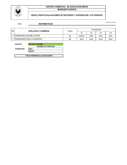 MATEM&Aacute;TICAS CENTRO COMERCIAL DE EDUCACI&Oacute;N MEDIA