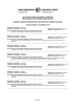 baja eman zaien eskabideen zerrenda relaci&oacute;n de
