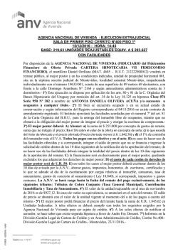 Hoja membretada 2016 - ANV - Agencia Nacional de Vivienda