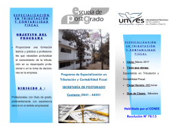 Habilitado por el CONES Resoluci&oacute;n N&ordm; 78/15 Programa de