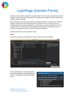 LogInPage {Xamarin.Forms}