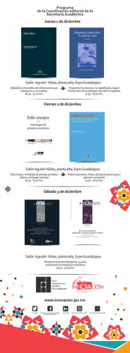 S&aacute;bado 3 de diciembre Viernes 2 de diciembre Jueves 1 de