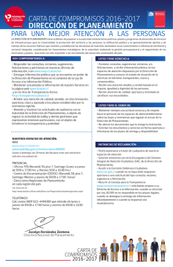 Carta de Compromisos Ciudadanos