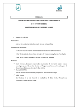 Programa - Casa &Aacute;frica