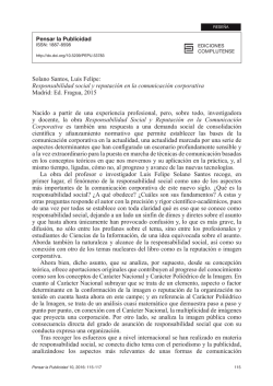 Imprimir resumen - Revistas Cient&iacute;ficas Complutenses