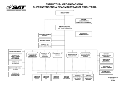estructura organizacional superintendencia de administraci&oacute;n