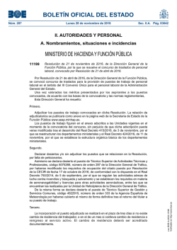 Disposici&oacute;n 11199 del BOE n&uacute;m. 287 de 2016