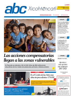 Las acciones compensatorias llegan a las zonas