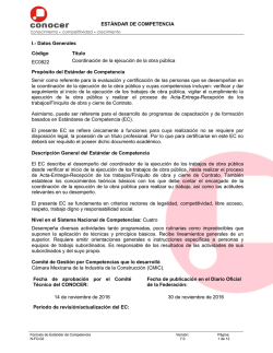 EST&Aacute;NDAR DE COMPETENCIA I.