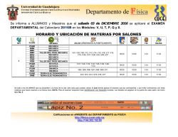 Departamento de F&iacute;sica amento de F&iacute;sica