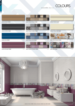 Mayolica Ceramica Colours