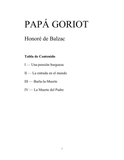 I &mdash; Una pensi&oacute;n burguesa