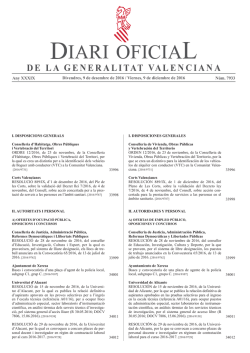 Any XXXIX Divendres, 9 de desembre de 2016 / Viernes, 9 de