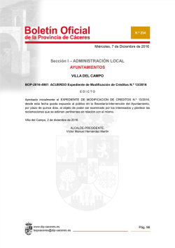 BOP-2016-4981 ACUERDO Expediente de Modificaci&oacute;n de