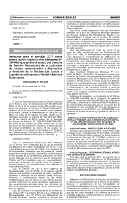 municipalidad de surquillo - Peruana