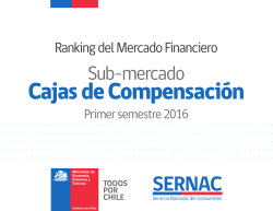 Ranking de Cajas de Compensaci&oacute;n
