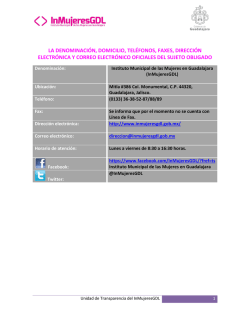 la denominaci&oacute;n, domicilio, tel&eacute;fonos, faxes, direcci&oacute;n electr&oacute;nica y