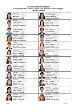 Facultad de Cs. Farmac&eacute;uticas, Bioqu&iacute;micas y Biotecnol&oacute;gicas