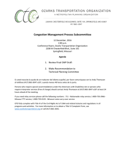 Agenda - Ozarks Transportation Organization