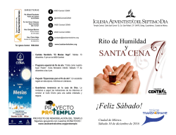 Programa 26 de NOV - iasd central cdmx