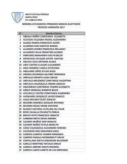 visualizar nomina admisi&oacute;n 2017