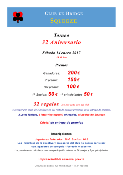 Premios - Club-de-bridge