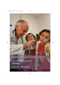 Inici. Institut Catal&agrave; de la Salut