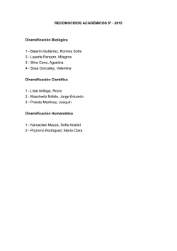 Reconocidos acad&eacute;micamente 5&ordm;