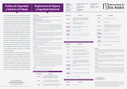 Pol&iacute;tica de SST y Reglamento de HSI