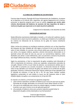 tambi&eacute;n ha preguntado al Gobierno