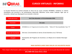 curso virtual infobras: meta 43