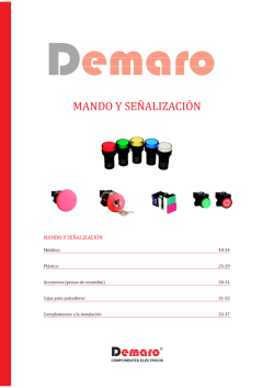 CATALOGO DEMARO