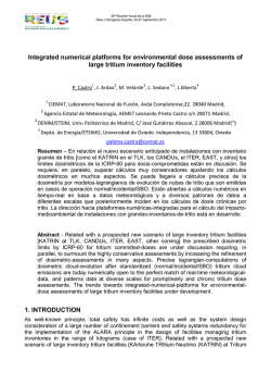 Integrated numerical platforms for environmental dose assessments