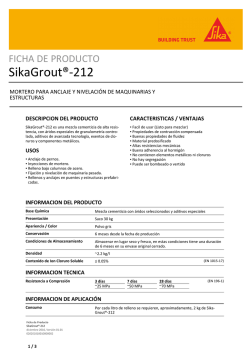 SikaGrout&reg;-212