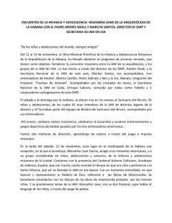 encuentro con omp e iam de usa, de la iam de la habana