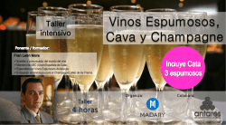 Taller de Vinos Espumosos, Cava y